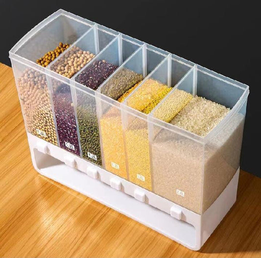 Rice Dispenser Food Storage Box Container | Insect Moisture Proof Seal