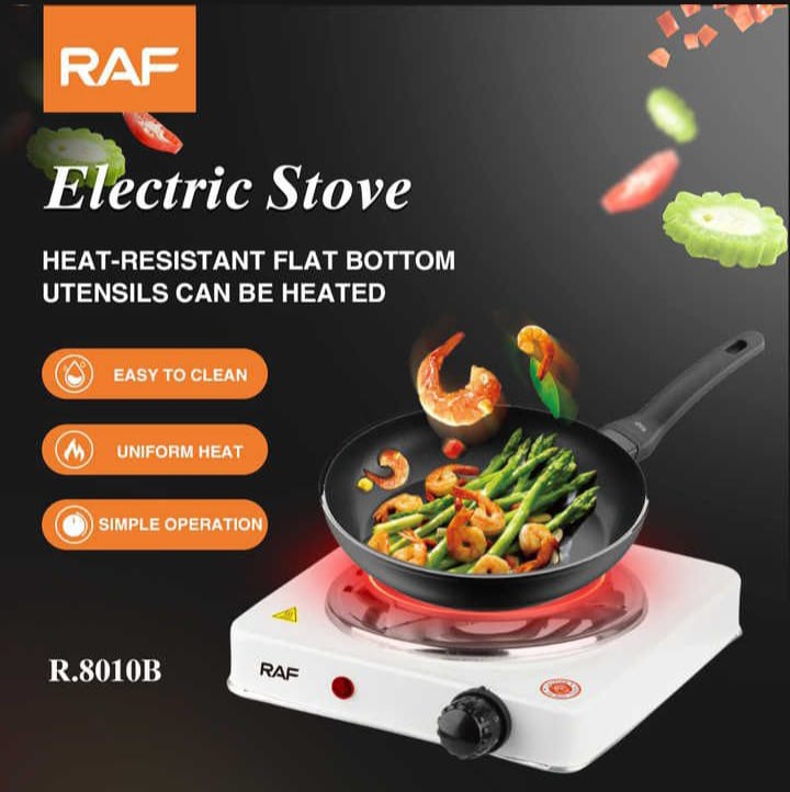 Electric Infrared Cooker for Frying and Cooking 1000 watts Adjustable Heat.